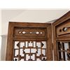 Image 8 : Very Large Carved Wooden 3-Panel Hinged Screen Divider 19" x 94"H (each)