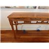 Image 2 : Wooden Console Table w/ Carved Details 67" x 18" x 33"H