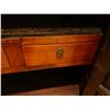 Image 8 : Wooden 2-Door Armoire Cabinet w/ Brass Hardware, Interior Shelving & 2 Drawers 22" x 25" x 55"H