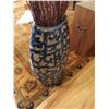 Image 8 : Tall Ceramic Vase 7" Dia, 28"H w/ Artificial Flora