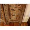 Image 8 : Carved Wooden 2-Panel Hinged Divider w/ Floral Motif, 14" x 62" (each)