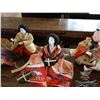 Image 8 : Japanese Ceremonial Figurines in Traditional Costumes, Misc Sizes (Some Damage, Missing Parts)