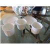 Image 2 : Coalport "Indian Tree" Teapot w/ 3 Teacups & 2 Saucers