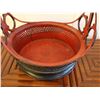 Image 2 : Vintage Lacquered Basket 12"H