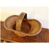 Image 2 : Large Woven Basket w/ Handle 12"W x 15"H