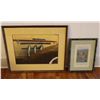 Image 1 : Qty 2 Framed Artwork: Super-Charged & Asian Motif, Misc Sizes