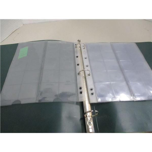 BINDER C/W COIN HOLDERS