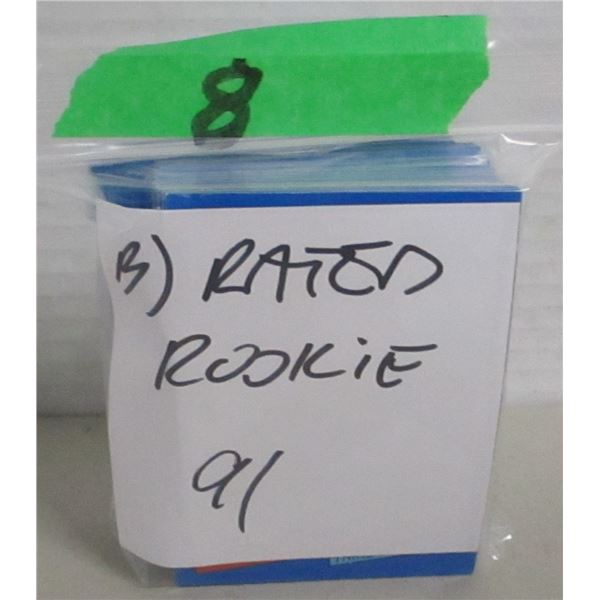 COLLECTABLE:  RATED ROOKIE BASEBALL CARDS - BUNDLE