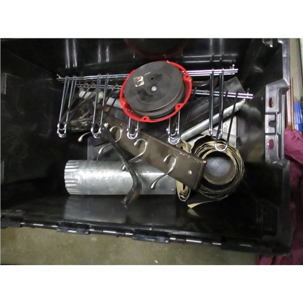 ESTATE:  BLACK TOTE C/W CONTENTS