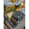 Image 1 : SEIZURE (AS IS):  PALLET C/W CD'S, VHS TAPES, CASSETTES & CASES