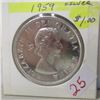 Image 2 : 1959 CANADA SILVER DOLLAR