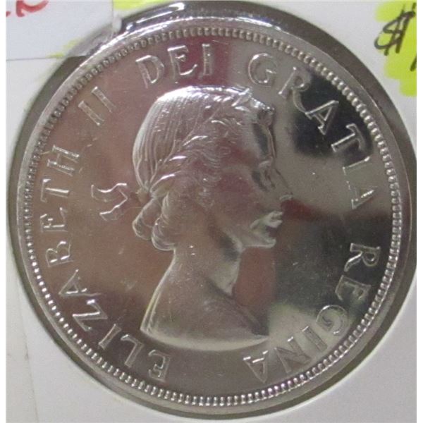 1960 CANADA SILVER DOLLAR
