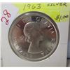 Image 2 : 1963 CANADA SILVER DOLLAR