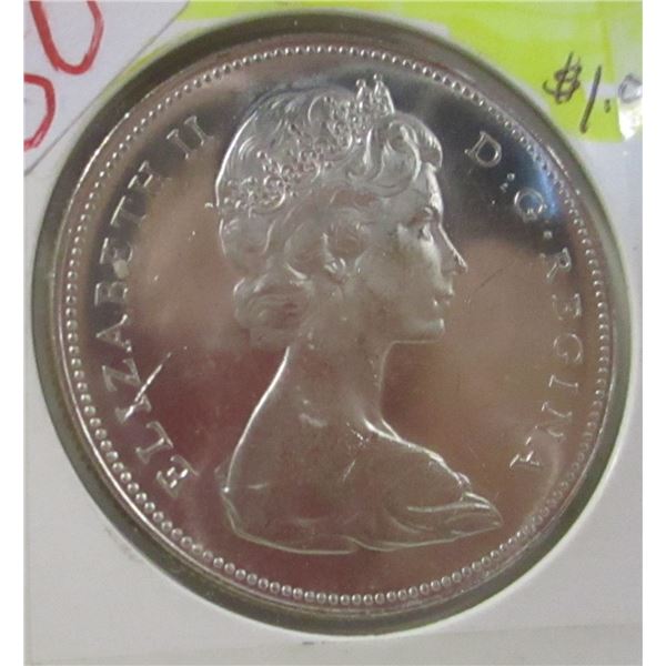 1965 CANADA SILVER DOLLAR