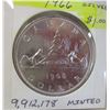 Image 4 : 1966 CANADA SILVER DOLLAR