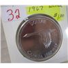 Image 1 : 1967 CANADA SILVER DOLLAR
