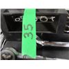 Image 4 : BLACK TRAY, SOCKETS, WRENCHES, RATCHETS