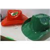 Image 2 : FREIGHT DAMAGE (AS IS):  PLASTIC COWBOY HAT
