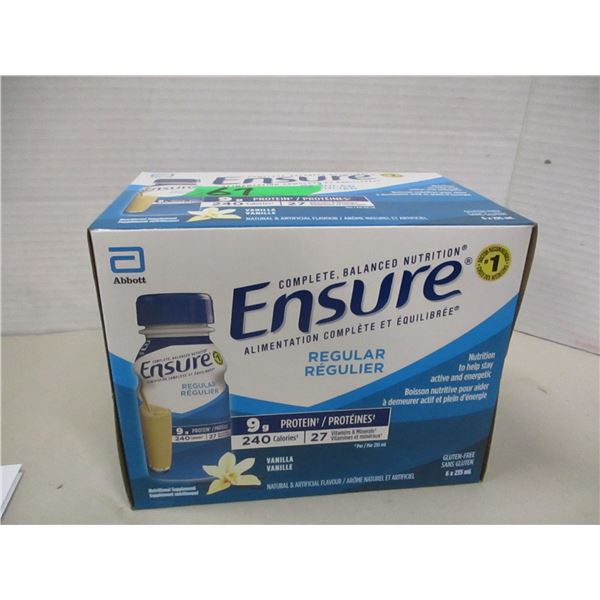 REGULAR ENSURE VANILLA (6 X 235 ML) - BUNDLE