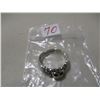 Image 4 : SILVER COLORED RING (SIZE 7.5)