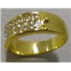 Image 3 : GOLD TONE RING (SIZE 7)
