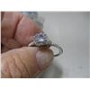 Image 1 : 2 PIECE SILVER COLORED RING SET (SIZE 6.75)