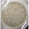 Image 2 : 1883H VICTORIAN CANADA SILVER FIVE CENT