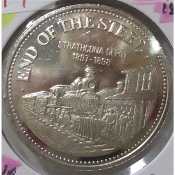 1897 - 1898 KLONDIKE END OF STEEL DOLLAR