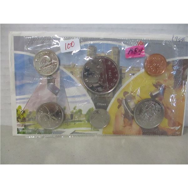 1984 PROOF CANADA MINT SEALED COIN SET