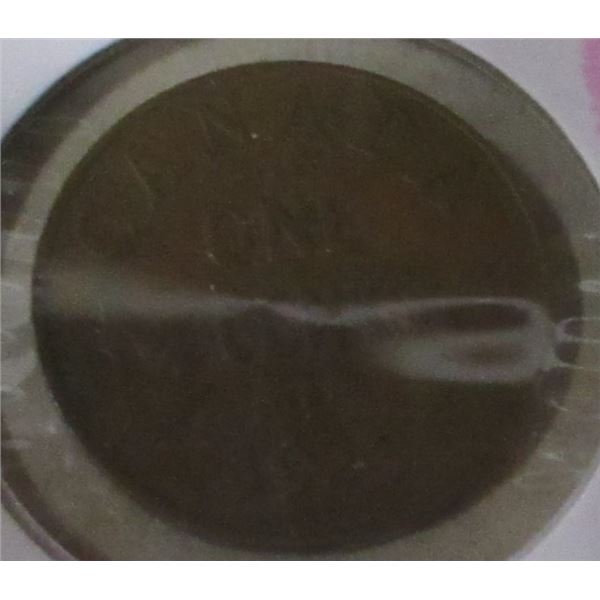 1923 KING GEORGE V KEY DATE CANADA PENNY