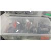 Image 3 : 5 PLASTIC BINS C/W ASSORTED HARDWARE