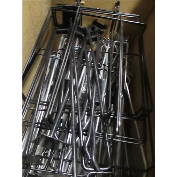 ESTATE:  BOX C/W ASSORTED HOOKS