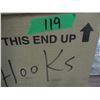 Image 4 : ESTATE:  BOX C/W ASSORTED HOOKS