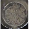 Image 1 : 1891 (22 LEAVES) VICTORIAN CANADA SILVER DIME