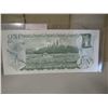 Image 3 : 1973 (RADAR SERIAL NUMBER) UNCRICULATED LAST OF CANADA $1 BILLS