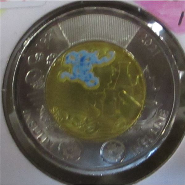1921 - 2021 PROOF CANADA INSULIN $2 COIN