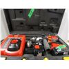 Image 2 : CRAFTSMAN DRILL, CHARGER, BATTERY & CASE