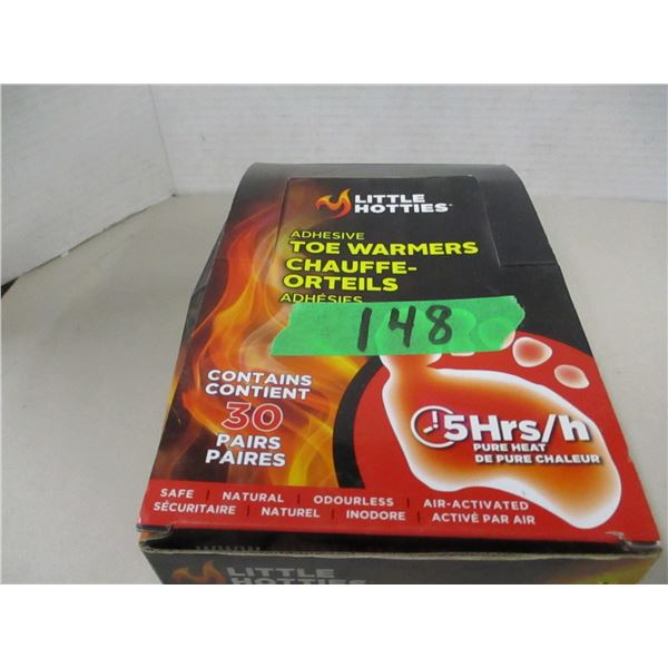 PART BOX C/W TOE WARMERS