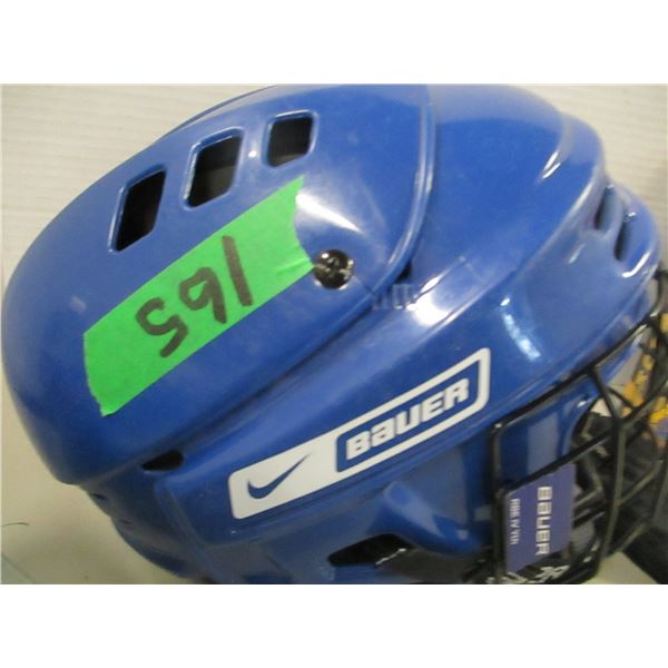 BOX C/W RUNNERS, TRACK SHOES, HELMET