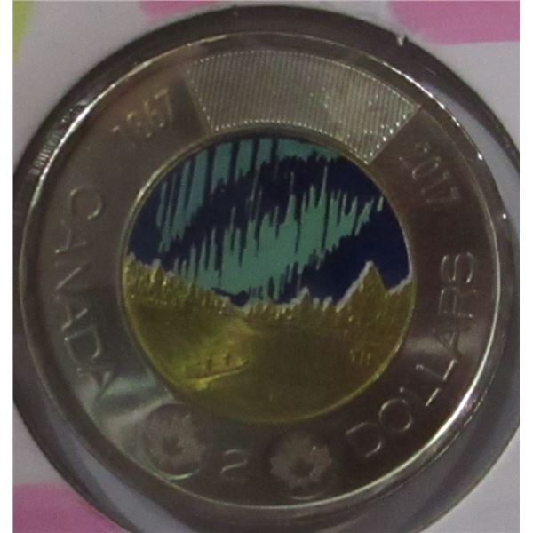 2012 GLOW IN THE DARK PROOF CANADA TOONIE