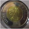 Image 3 : 2012 GLOW IN THE DARK PROOF CANADA TOONIE