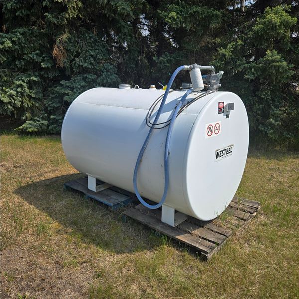 2014 Westeel Galton Fuel Tank   500 Gallon