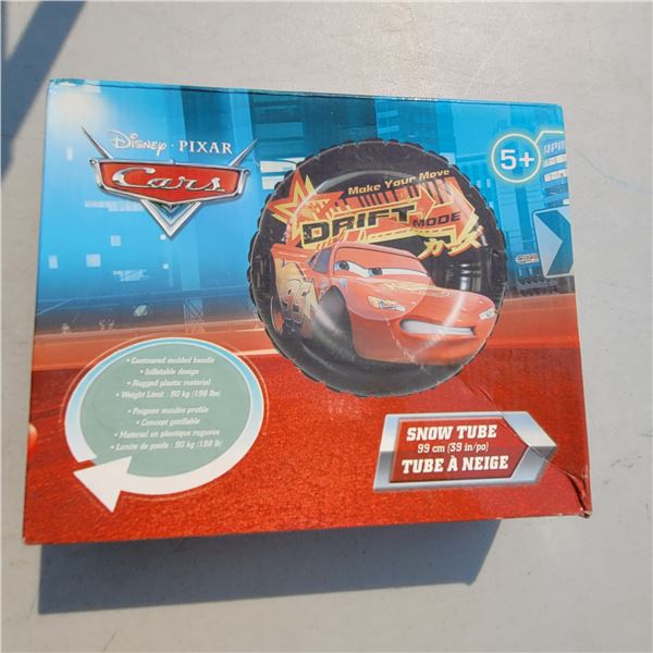 New Sealed Disney Pixar Cars Snow Tube 39 Inches