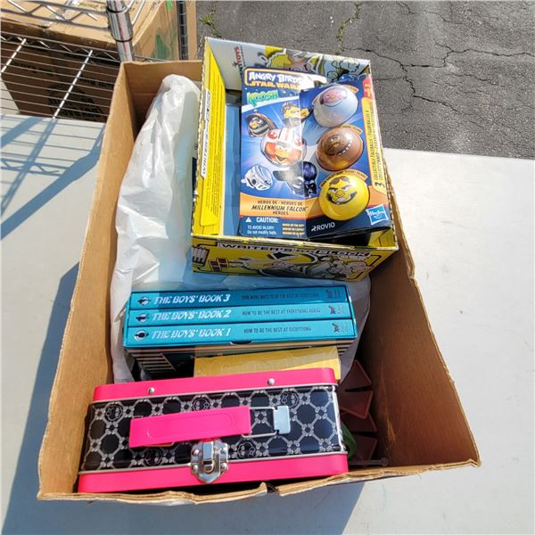 Box of Unsold and Newly Added Items from May 22 Sale