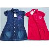 Image 1 : Lot of 2 NWT Cherokee Demin & Coduroy Dresses
