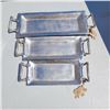 Image 2 : NWT Set of 3 Metal Accent Home Decor