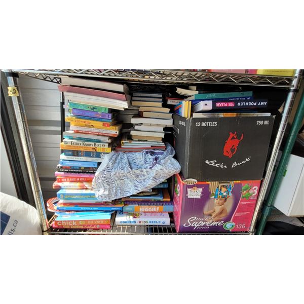 Shelf Chock Full of Books, Kids Activity, Etc. - Massive Value Most are New or Excellent Condition