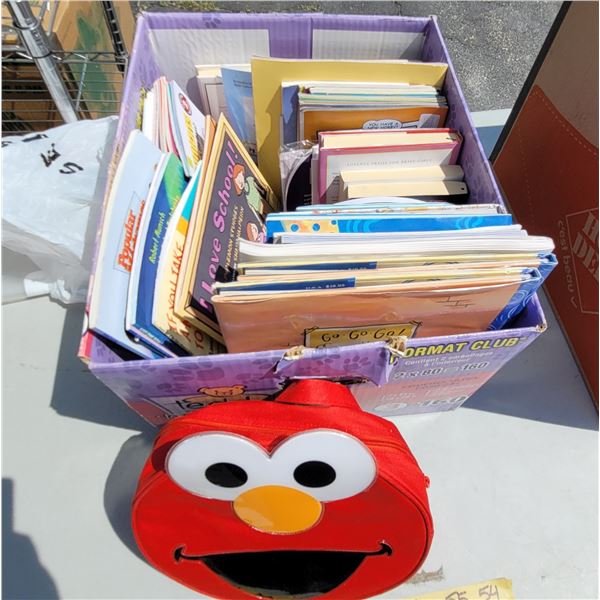 Box of Quality Childrens Book + Elmo Bingo Game
