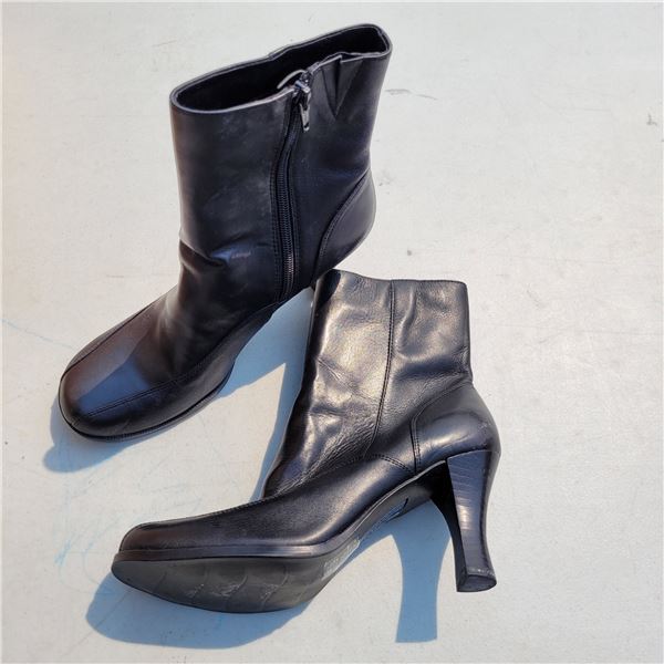 New Kenneth Cole Reaction Leather 3/4 Boots - Sz 7