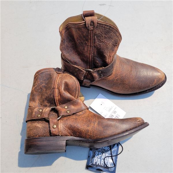 New Frye Leather 3/4 Boots - Sz 6.5